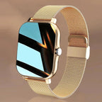 Women's Smartwatch with Mesh Band Full Touch Display Fitness Tracker Heart Rate Sleep Monitor