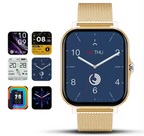 Women's Smartwatch with Mesh Band Full Touch Display Fitness Tracker Heart Rate Sleep Monitor
