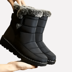 Women's Waterproof Insulated Winter Boots with Traction Tread for Cold Weather