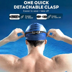 AquaVision Pro Swimming Goggles Anti-Fog UV Protection 180° Wide View Soft Silicone Fit