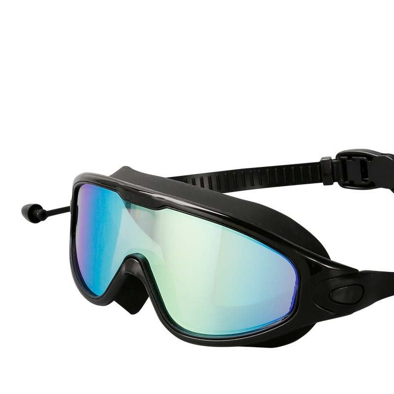 AquaVision Pro Swimming Goggles Anti-Fog UV Protection 180° Wide View Soft Silicone Fit
