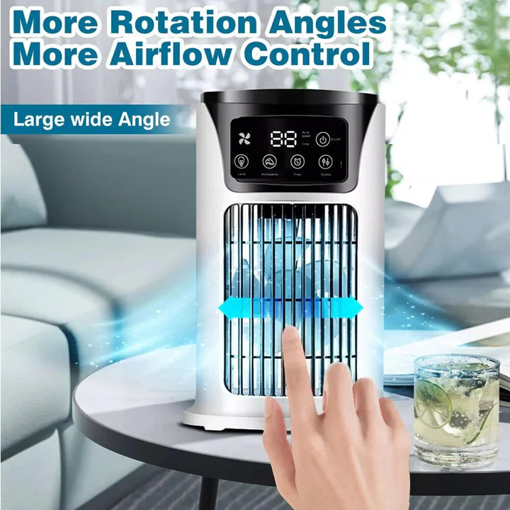 Portable Room Air Conditioner for Small to Medium Rooms Up to 250 Sq Ft with Remote and Dehumidifier