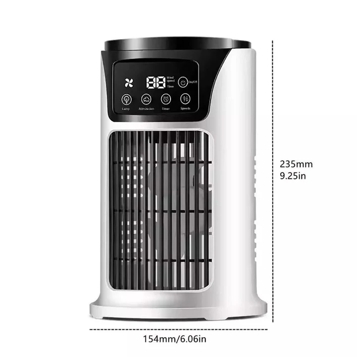 Portable Room Air Conditioner for Small to Medium Rooms Up to 250 Sq Ft with Remote and Dehumidifier