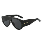 Oversized Aviator Sunglasses Women UV400 Protection Lightweight Durable AC Plastic Frame