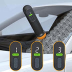 Buffora Cordless Car Polisher 12,000 RPM Wireless Rechargeable Detailing Tool with Adjustable Speed and Foam Pads