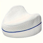 Orthopedic Lumbar Knee Pillow Memory Foam for Back Pain Relief Side Sleepers Support