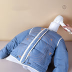 Portable Quick-Dry Clothes Bag Foldable Travel Laundry Dryer Compatible with Hair Dryer Polyester Fiber
