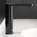 Electric Water Heater Faucet Instant Hot Water Deck-Mounted Sink Faucet with Adjustable Temperature