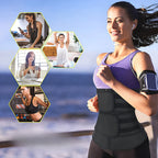 Waist Trainer Neoprene Slimming Fitness Belt Adjustable Double Velcro Back Support