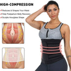 Waist Trainer Neoprene Slimming Fitness Belt Adjustable Double Velcro Back Support
