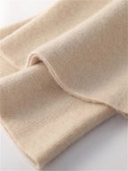 Women's High-Waisted Cashmere Lounge Pants Soft Warm Elastic Waist Casual Comfort