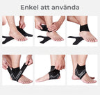 Adjustable Ankle and Arch Support Brace with Compression for Foot Stability and Pain Relief