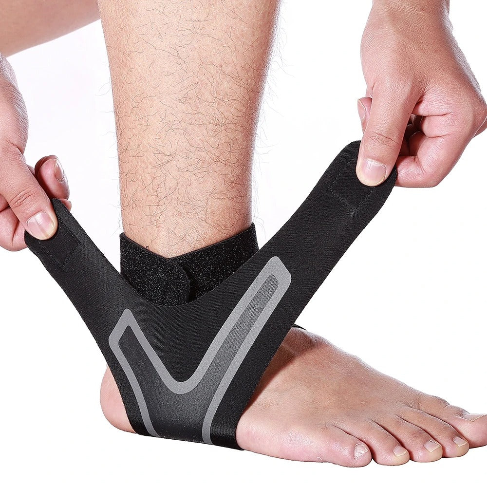 Adjustable Ankle and Arch Support Brace with Compression for Foot Stability and Pain Relief