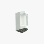 Outdoor Wall Light Metal LED Waterproof IP65 Weather-Resistant Warm White Hardwired Lamp