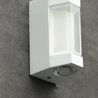 Outdoor Wall Light Metal LED Waterproof IP65 Weather-Resistant Warm White Hardwired Lamp
