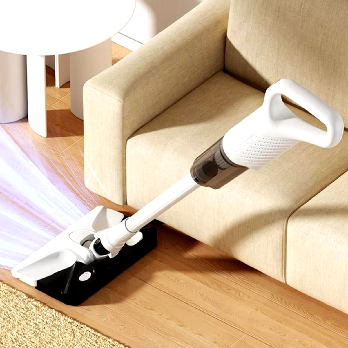 EliteMop Cordless 2-in-1 Vacuum and Mop Lightweight All-in-One Floor Cleaner with Powerful Suction