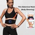 EMS Abdominal Muscle Trainer with 19 Intensity Levels and 8 Modes for Core Strengthening