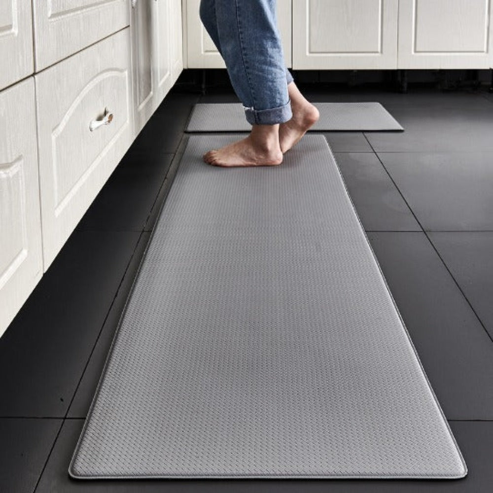 Softstance Ergonomic Anti-Fatigue Kitchen Mat Long Slip-Resistant Waterproof PU Standing Mat