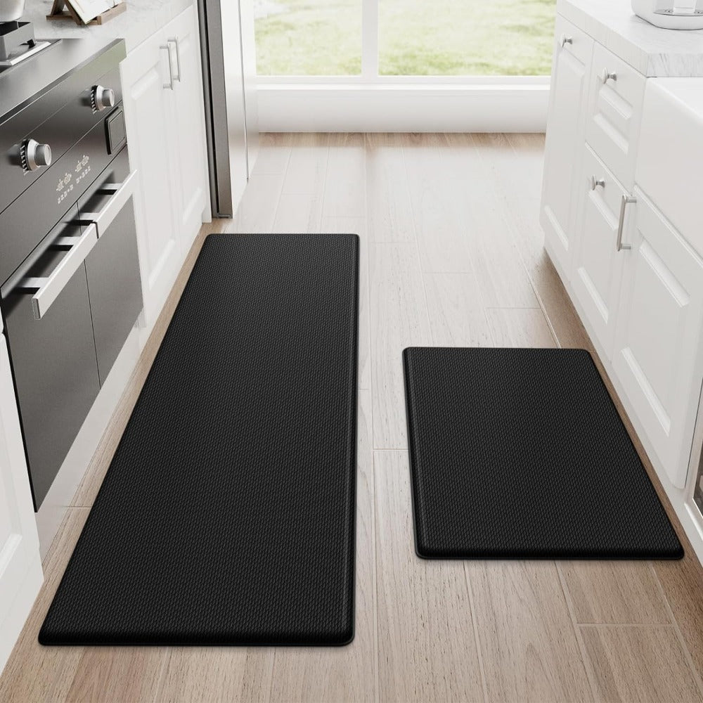 Softstance Ergonomic Anti-Fatigue Kitchen Mat Long Slip-Resistant Waterproof PU Standing Mat