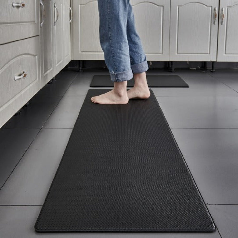 Softstance Ergonomic Anti-Fatigue Kitchen Mat Long Slip-Resistant Waterproof PU Standing Mat