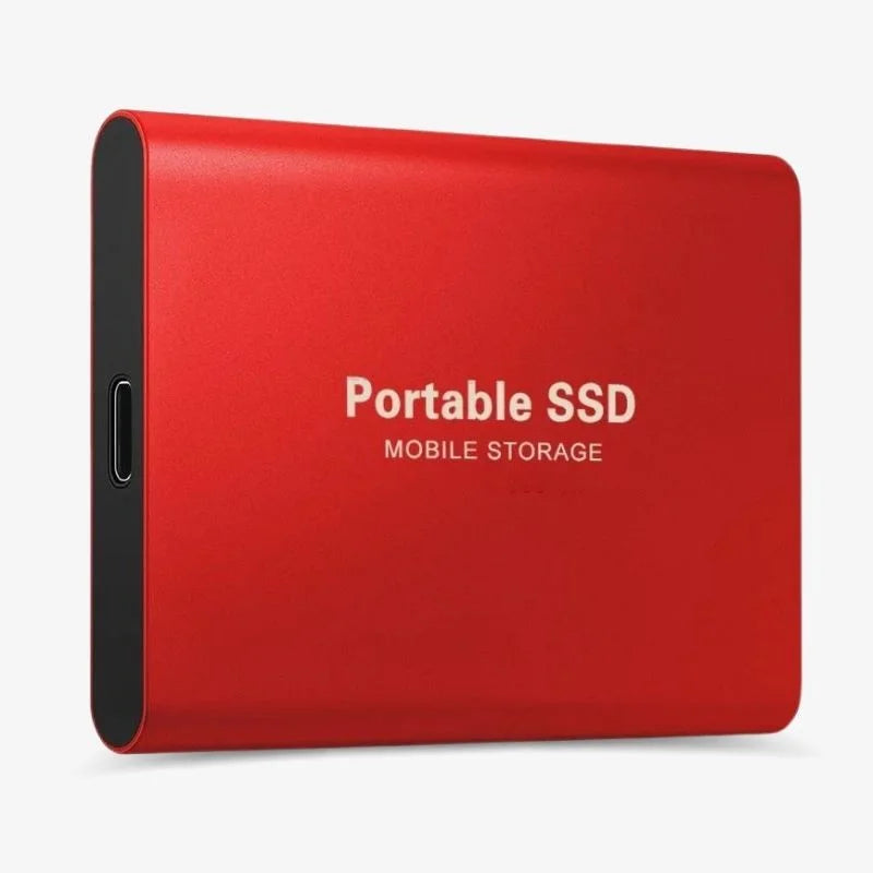 Aluminum Portable Solid State Drive USB-C External SSD Up to 16TB 1050MB/s Compatible with Windows Mac Android Gaming