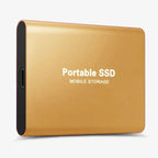 Aluminum Portable Solid State Drive USB-C External SSD Up to 16TB 1050MB/s Compatible with Windows Mac Android Gaming