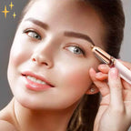 Eyebrow Trimmer and Epilator USB Rechargeable Pain-Free Precise Hair Removal for Face and Eyebrows