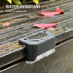 Solar Waterproof LED Step Light Solar-Powered Outdoor Stair Lighting Weather-Resistant