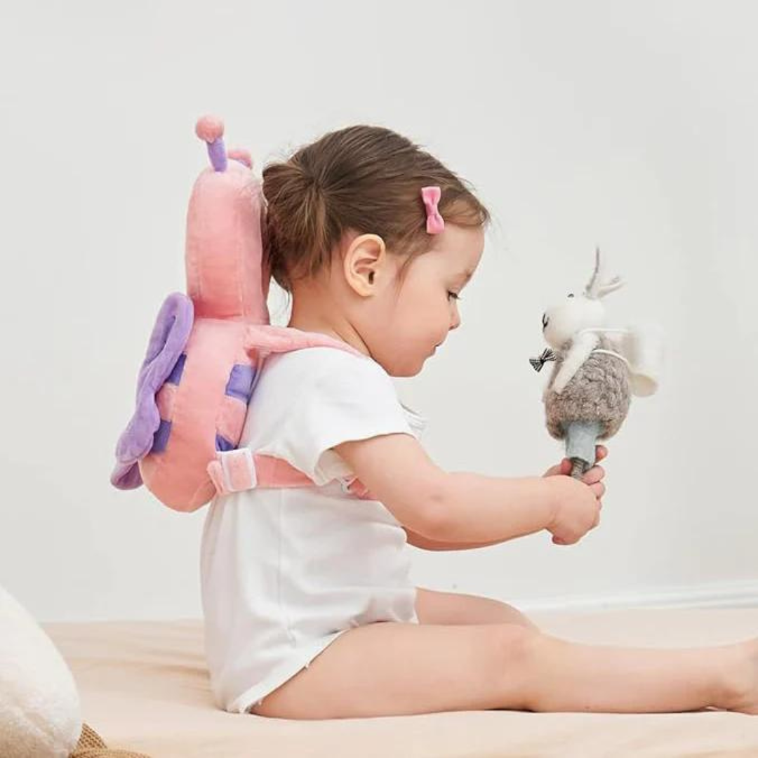 Fall Prevention Cushion LittleGuard Soft Padding Adjustable Straps Child Safety Protector 33x6x19 cm