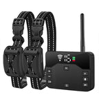 Wireless Dog Fence Collar with Adjustable Boundary and Training Modes Waterproof Receiver Multi-Dog Support