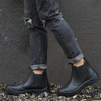 Orthopedic Work Ankle Boots Leather Safety Shoes Puncture Resistant Toe Cap Comfortable