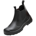 Orthopedic Work Ankle Boots Leather Safety Shoes Puncture Resistant Toe Cap Comfortable