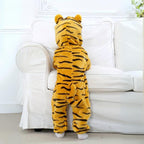 Fluffibear Baby Animal Overall Soft Cotton Fluffy Lining Zipper Access Sizes 0-4 Years