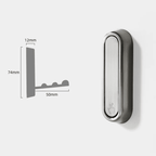 Harrow Folding Wall Hooks Full Metal Minimalist Space-Saving Coat and Bag Hangers