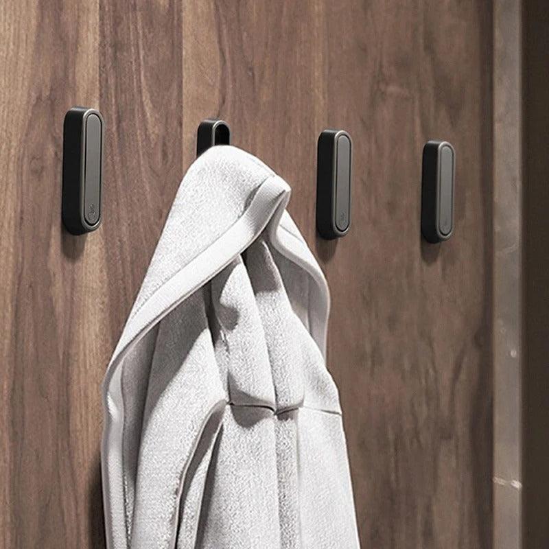 Harrow Folding Wall Hooks Full Metal Minimalist Space-Saving Coat and Bag Hangers