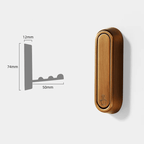 Harrow Folding Wall Hooks Full Metal Minimalist Space-Saving Coat and Bag Hangers
