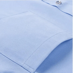 Men's Long-Sleeve Dress Shirt Cotton Blend Stretch Fabric Turned-Down Collar Gentleform