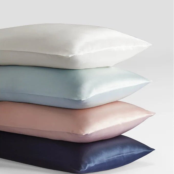 Glossnight Satin Pillowcase for Hair and Skin Care Smooth Polyester Fiber Soft Sleep Surface