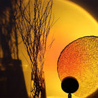 Sunset Projection Lamp LED Ambient Light with 16 Colors and Adjustable 180° Rotatable Head USB Powered