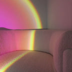 Sunset Projection Lamp LED Ambient Light with 16 Colors and Adjustable 180° Rotatable Head USB Powered