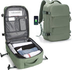 Durable Water-Resistant Hiking Backpack with USB Charging Port Spacious Travel Daypack