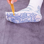 Acupressure Foot Socks Cotton Stimulate Reflexology Points for Natural Body Recovery and Comfort