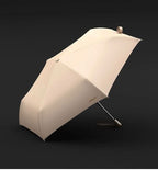 Ultralight UV Protection Umbrella Lightweight Wind-Resistant Waterproof Pongee Fabric