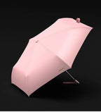 Ultralight UV Protection Umbrella Lightweight Wind-Resistant Waterproof Pongee Fabric