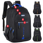 Waterproof Oxford Men's Backpack for Work Travel Commuting Laptop Bag 45x30x15 cm