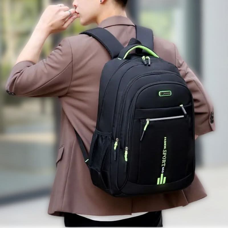 Waterproof Oxford Men's Backpack for Work Travel Commuting Laptop Bag 45x30x15 cm