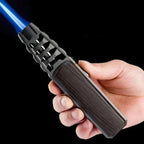 Adjustable Blue Flame Torch Lighter Refillable Butane Windproof for Kitchen Outdoor Use