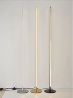 Lightmoon Modern LED Floor Lamp Aluminum Minimalist Moon Phase Design