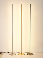 Lightmoon Modern LED Floor Lamp Aluminum Minimalist Moon Phase Design