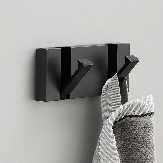 Stainless Steel Foldable Wall Hooks Space-Saving Collapsible Hook Strip for Bathroom and Living Spaces